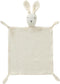 Cream Bunny Organic Cotton Security Blanket for Baby Boys and Girls, Soft Baby Loveys Muslin Cotton Blanket, Breathable Security Blanket Great...