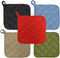 American Linen (Ten) 10 Pack Pot Holders 6.5 Square Solid Color Everday Quality Kitchen Cooking Chef Linens (Multi Color)...