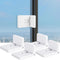 4 Pack Sliding Glass Door Child-Proof Lock with 3M Adhesive, Window Sliding Door Lock Baby Safety Window Lock for Sliding Glass Door, Sliding Wind...
