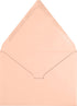 LUXPaper 4Bar A1 Contour Flap Invitation Envelopes | 3 5/8" x 5 1/8" | Blush Pink | 80lb. Text | 50 Qty...