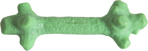 Pet Qwerks Nylon Stick BarkBone - Durable Dog Toys for Aggressive Chewers - Mint Flavor - 6"...