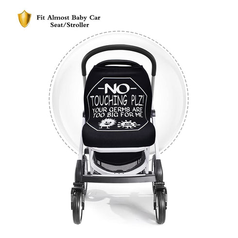 Metplus Car Seat Covers for Babies, Metplus Infant Carseat Canopy Nursing Breastfeeding Cover, Stretchy Carrier Cover for Stroller Shopping Cart, ...