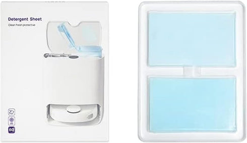 240 Detergent Sheets Replacement Parts - Replenishment Kit Compatible with Narwal T10 Robtic Vacuum Cleaner Robot...
