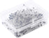 250 Pieces Sewing Pins Ball Glass Head Pins Straight Quilting Pins for Dressmaker Jewelry Decoration, Black...