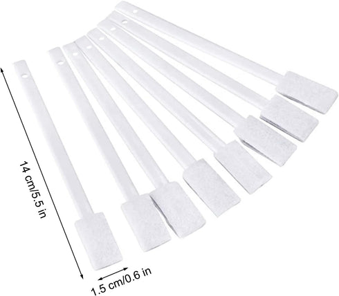 Disposable Crevice Cleaning Brushes, Disposable Toilet Bowl Brushes Crevice Hole Brushes Detail Cleaning Brushes for Toilet Corner, Window Groove,...