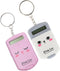 STOBOK Children Toys 2Pcs Mini Calculator Keychain Cartoon Key Chain Cute Cartoon Calculator Electronic Pocket Calculator with Key Ring for Childr...