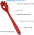 Silicone Pasta Fork,11Inch Spaghetti Spoon Pasta Fork,High Heat Resistant to 480°F, Hygienic One Piece Design, Spaghetti Strainer & Server Spoon I...