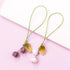 3 Pcs Tulip Flower Mobile Phone Pendant, Decorative Charms for Cellular Telephones, Suitable for Keychain, Backpack, Wallet Decoration...