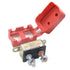 12V 50A Circuit Breaker Automatic Reset for Automotive RV Marine Boat with Protective Red Boot Cover...