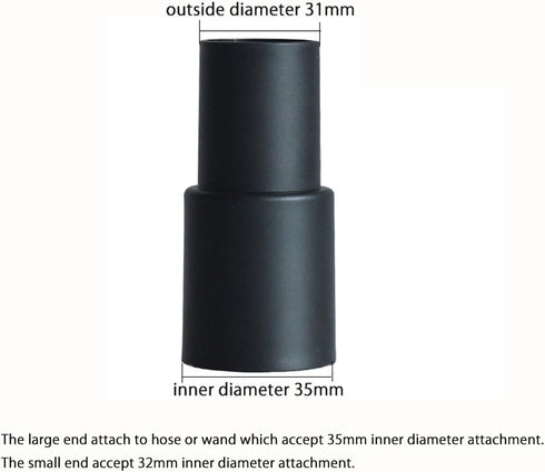 Flexible Soft Vacuum Accessories and Attachments Dusting Brush 35mm-32mm Adapter Perfect for Cleaning Furniture & Ceiling Vacuum Cleaner Attachmen...