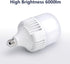 400W-500W Equivalent LED Light Bulb,6000 Lumen 5000K Bright Daylight White Bulbs,High Lumen E26/E27 Medium Base for Outdoor Indoor Garage Warehous...