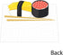 Big Dot of Happiness Let's Roll - Sushi - Shaped Japanese Party Thank You Note Cards with Envelopes - Set of 12...