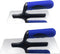 Stainless Steel Venetian Plaster Trowel 2 PC (Small: 200mm x 80mm & Medium: 240mm x 100mm) Paint Plastering Finishing Hand Tools...