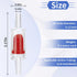 Aquarium Air Pump Check Valve 12PCS Fish Tank One Way Non-Return Check Valve Air Pump Accessories for 3/16 Inch Airline Tubing...