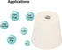 MECCANIXITY Rubber Tapered Plug 25mm to 33mm with Hole Test Tubes Bungs Stopper White for Lab Home 3 Pieces...