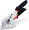 Replaceable blade Miter Shears Handheld, Multifunctional Trunking Shears for Angular Cutting of Moulding and Trim, Adjustable at 45 to 135 Degree,...
