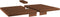 BMC WW2 Blockhouse Roof - Brown Plastic Army Men Playset Building Accessory...