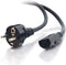C2G/Cables to Go 03138 14 AWG European Power Cord, Black (2.5 Meters/8.20 Feet)...