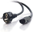C2G/Cables to Go 03138 14 AWG European Power Cord, Black (2.5 Meters/8.20 Feet)...