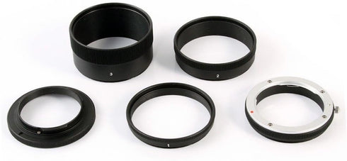 Macro Extension Tube Ring Kit for Sony E-Mount Camera Lens NEX-5R 5T 5N NEX-6 NEX-7 a7 a7S a7R a7II a7SII a7RII a6500 a6300 a6000 a5100 a5000 a350...