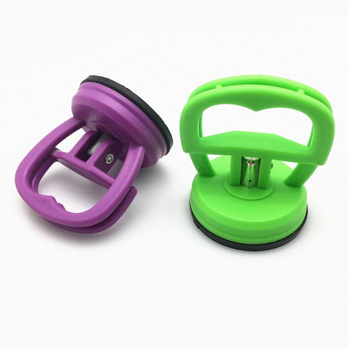 2 Pcs Heavy Duty Suction Cups Ruler Handle(Strong Adsorption) for Quilting Patchwork Ruler DIY Screen Repair Tools (random color)...
