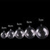 25 Set 50 Pieces Christmas Clear Plastic Fillable Ornaments, DIY Bath Bomb Mold,Acrylic Clear Plastic Ornaments Balls Fillable Wedding Party Decor...