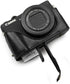 Rieibi G7X II G7X III Case - Vintage Leather Camera Case for Canon PowerShot G7 X Mark II/G7 X Mark III DSLR Camera - Protective Case with Strap, ...