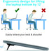 Self-adhesive mini portable laptop stand, invisible computer stand, foldable ergonomic desktop stand, compatible with MateBook X pro, D14, MacBook...