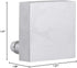 Wendry Computer Water Cooling Head, 40x40mm Water Cooling Aluminum Block for CPU Radiator Liquid Water Heatsink Cooler Internal Fin Thickness Only...