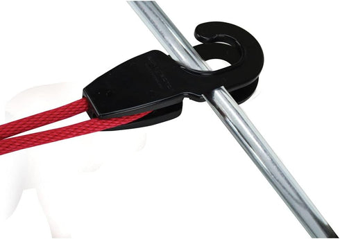Extreme Max 3005.5014 BoatTector Boat Rail Fender Hangers, Value 2-Pack - 1.25", Black...