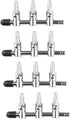 Aquarium Fish Tank Air Flow Control Lever Pump 3 Way Inline Manifold Air Flow Pump Tubing Splitter Lever Control Valve 4-Pack...