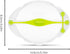 Dreamfarm Savel Flexible, Food Safe, & Adjustable Fruit & Vegetable Saver & Storage Cover - Clear/Green...