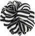 Berwick Offray 1.5" Wide Wired Edge Carnival Grosgrain Ribbon, 25 Yards, Black and White Stripe Pattern...