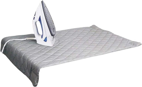 Dependable Industries Inc. Essentials Ironing Board Pad to Use Anywhere Quilted Magnetic Corners Iron Anywhere Travel Home with Silicone Heat Resi...
