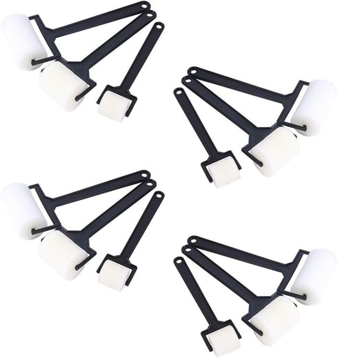 EXCEART 12pcs Paint Foam Roller Brush Children DIY Painting Sponge Kid Art Craft Painting Tool Rollers...