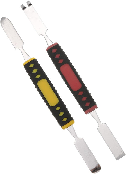 MECCANIXITY 6 in 1 Metal Spudger Dual Ends Crowbar Professional Pry Bar Opening Repair Tools for Cellphone Mobile Phone Tablet Laptop PC...