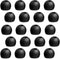 V-8 Replacement Eartips for Earbuds Noise Isolation Soft Silicone Tips for Headphones 20PC Ear Buds - Medium...