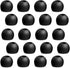 V-8 Replacement Eartips for Earbuds Noise Isolation Soft Silicone Tips for Headphones 20PC Ear Buds - Medium...