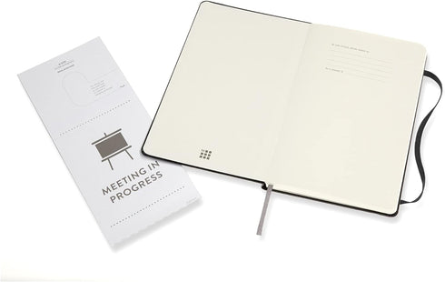 Moleskine Professional Notebook, Large, Black, Hard Cover (5 x 8.25)...