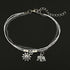 Silver Elephant Anklets Bracelet Fashion Sun Anklet Rope Anklets Adjustable Foot Chain Summer Beach Anklet Jewelry for Women...