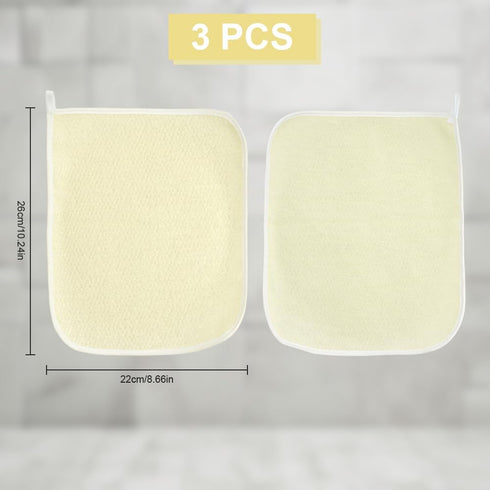 Wash Cloths,Exfoliating Body Scrubber,Body Scrubber Exfoliator,Exfoliating Washcloth,Face Cloths for Washing Face,Loofah Exfoliating Body Scrubber...