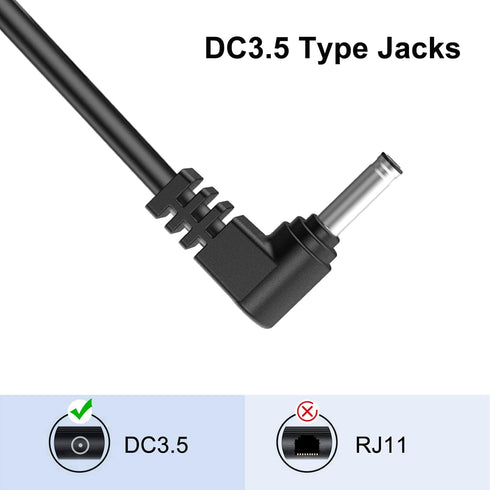 Radar Detector Cable, USB to DC3.5 Plug Cable,for Cobra Whistler Escort Valentine One Uniden Beltronics Radar Detector,Replacement Power Cable for...