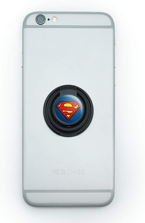Superman Classic S Shield Logo Mobile Smart Phone Finger Ring Grip Holder Stand...