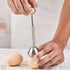 2 PACK Stainless Steel Egg Topper, Opener Egg Cracker Topper Egg Shell Cracker, Eggshell Cutter Egg Cracker, Perfect Egg Opener for Soft Boiled Eg...