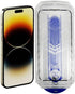 Vortex Phoenix screen protector compatible with iPhone 15 Reusable applicator easy install phone screen protector (Iphone 15 Plus), Clear...