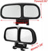 Universal Car Blind Spot Mirror, Wide Angle Side Mirror, Adjustable Assisted Driving HD Rearview Mirror (Left/Right)...
