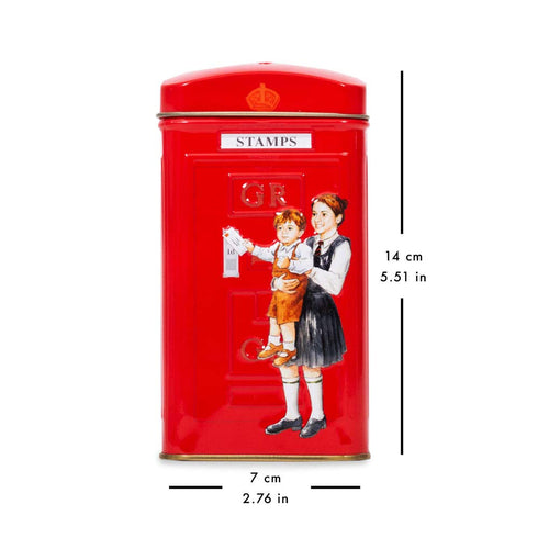 Ahmad Tea London Telephone Box Caddy Gift Tin, 20 Teabag, English Breakfast...