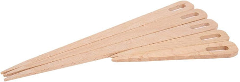 Wooden Big Eye Knitting Needles Kit, 5PCS DIY Wooden Big Eye Knitting Needles Tapestry Weaving Crafts Tools......