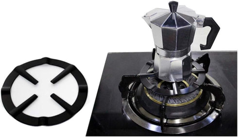 2 Pack Iron Gas Stove Cooker Plate Coffee Moka Pot Stand Reducer Ring Holder...