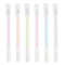 6 Pcs Ballpoint Glue Pen, Quick Dry Glue Pens Cute Macaron Glue Pen Gel Pens Glue Sticks for Handmade Crafting Scrapbooking Card Making School Sup...